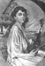 Portrait of Dora Pejacevic (1885-1923), Croatian composer