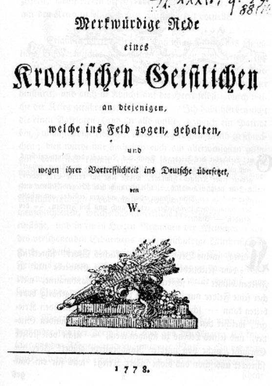 Njemačko izdanje iz 1778.