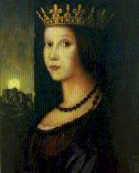 Bosnian Queen Katarina (portrait by Giovanni Bellini, Rome)