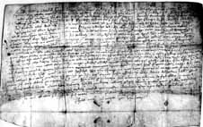 Isprava iz 1552. (Acta Croatica)