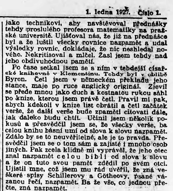 František Žurek about Nikola Tesla, part 2