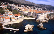 Panorama of Dubrovnik from the Lovrijenac fortress (photo by Najka Mirkovic)