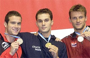Gordan Kozulj, gold medal in Berlin, 2002