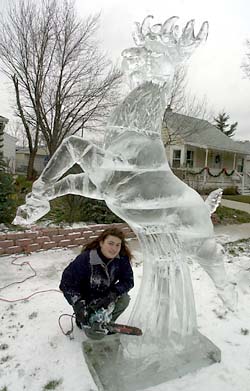 Tajana Raukar: Reindeer (photo: Morris Richardson / The Detroit News)