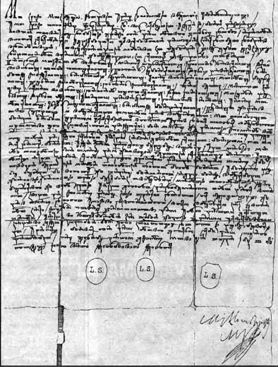 Pismo Nikole Zrinskog, Ozalj, 1544.