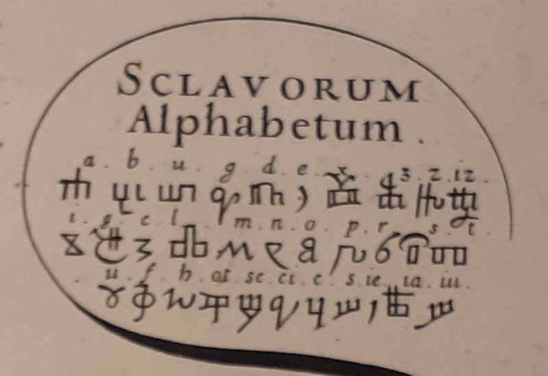 Sclavorum Alphabetum (Croatian Glagolitic Script)